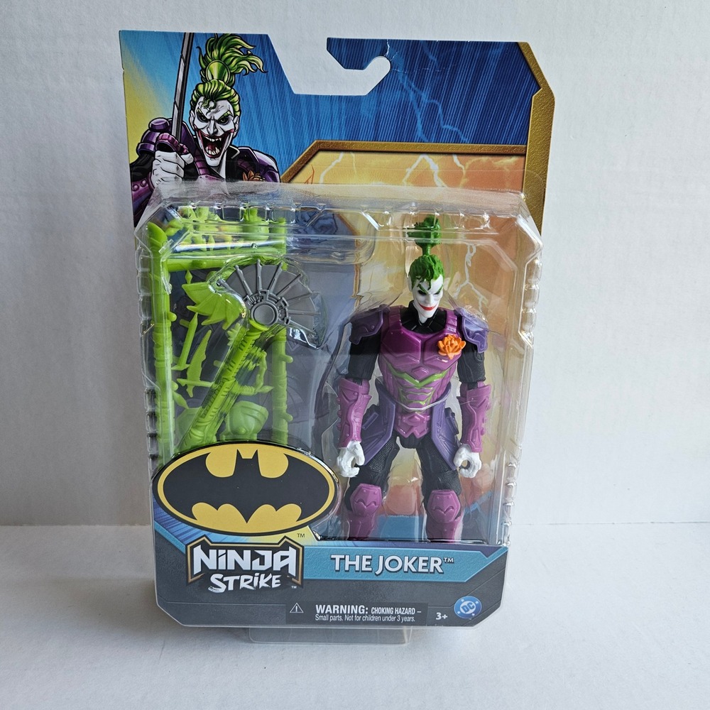 DC Comics Batman Ninja Strike The Joker 4 Inch Action Figure Spin Master New